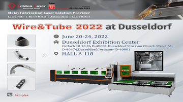 Golden Laser Посещает Wire & Tube 2022 в Дюссельдорфе в июне